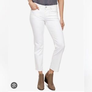 LUCKY Brand White Sweet Crop Jeans Size 4